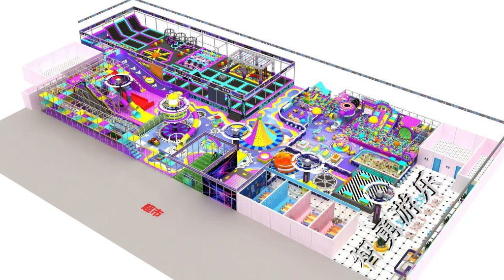 Large family entertainment concept